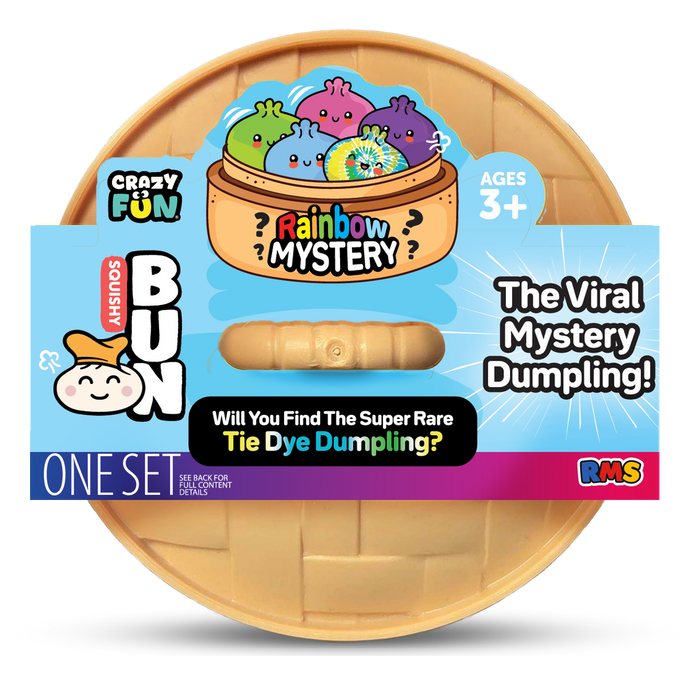 Crazy Fun Tie Dye Mystery Squishy Dumpling package