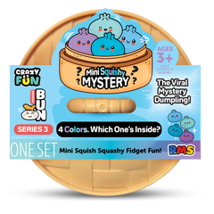 Crazy Fun Mini Four Color Mystery Squishy Dumpling package