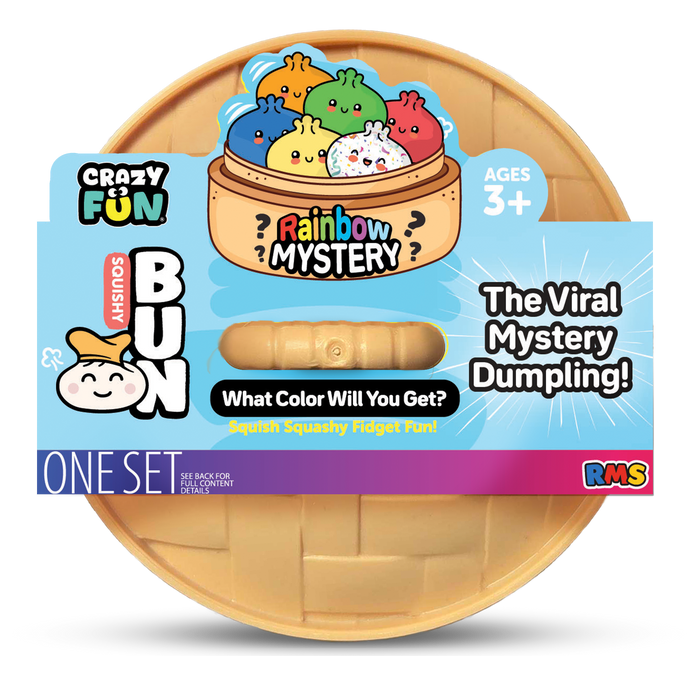 Crazy Fun Rainbow Mystery Squishy Dumpling package