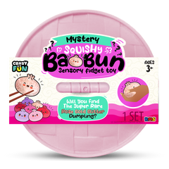 Crazy Fun Rose Gold Glitter Mystery Squishy Dumpling package