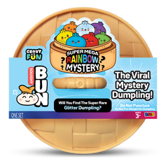 Crazy Fun Super Mega Glitter Mystery Squishy Dumpling package