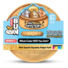 Crazy Fun Mini Metallic Mystery Mystery Squishy Dumpling package