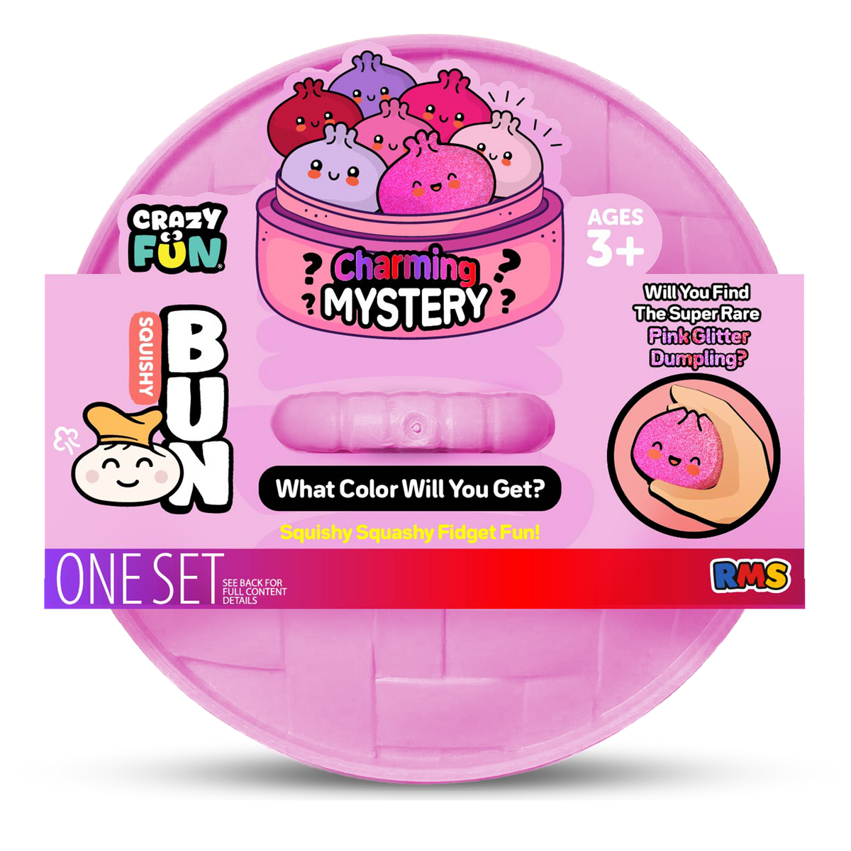 Crazy Fun Charming Mystery Squishy Dumpling package