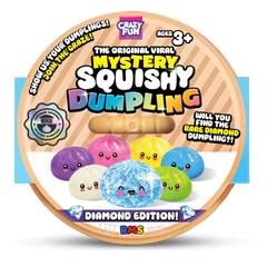 Crazy Fun Diamond Mystery Squishy Dumpling package