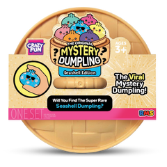 Crazy Fun Seashell Mystery Squishy Dumpling package