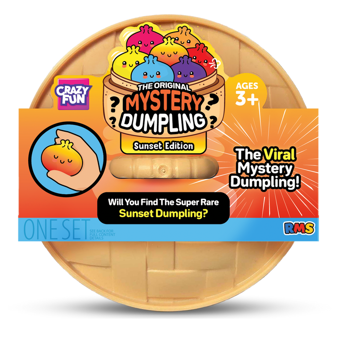 Crazy Fun Sunset Mystery Squishy Dumpling package