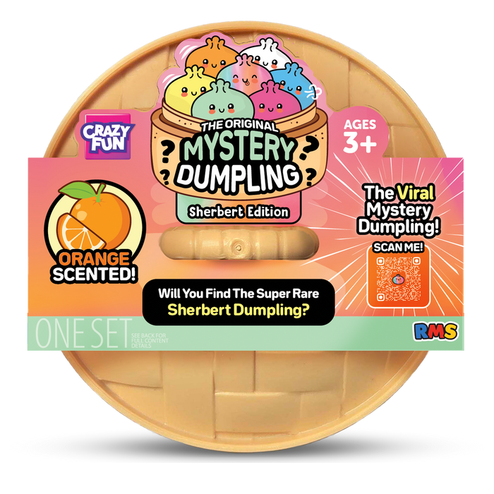 Crazy Fun Sherbert Mystery Squishy Dumpling package