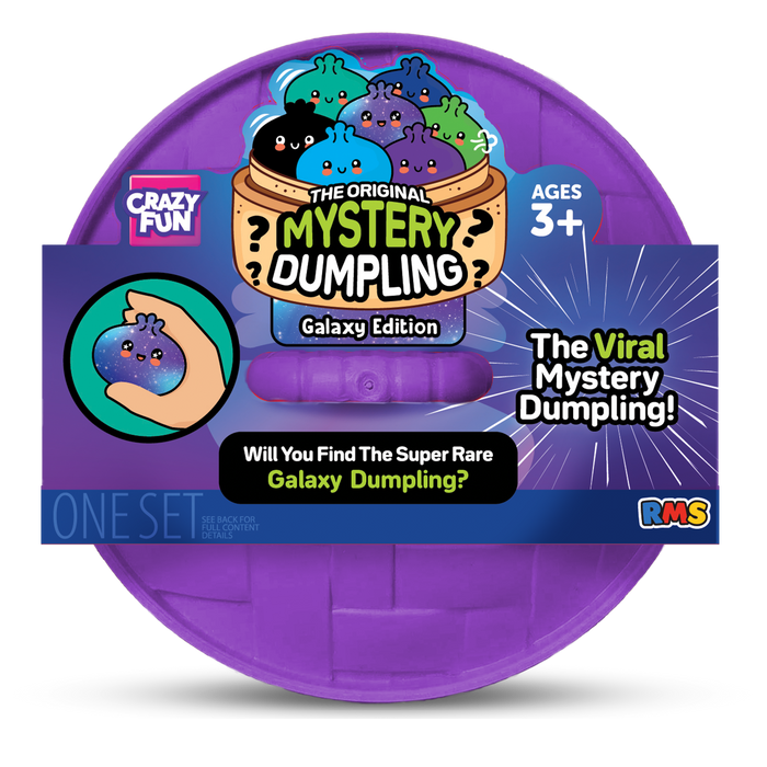 Crazy Fun Galaxy Mystery Squishy Dumpling package