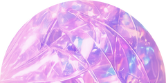 Crazy Fun Purple Holographic Mystery Squishy Dumpling collection background
